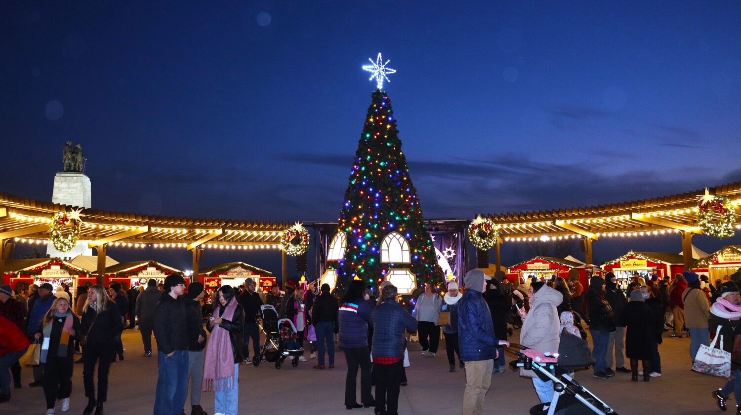 Celebrate Christkindlmarket at This Is The Place Heritage Park! 2 Christmas Tree