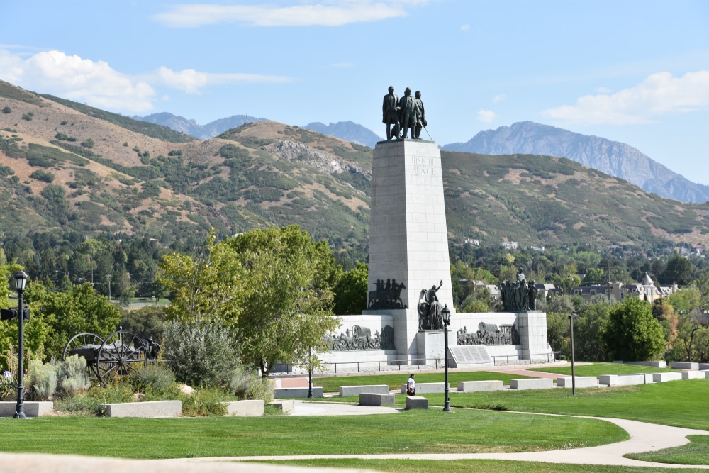 Featured image for “The Utah valley where 148 Mormon pioneers found their promised land after 1,300 miles of walking”
