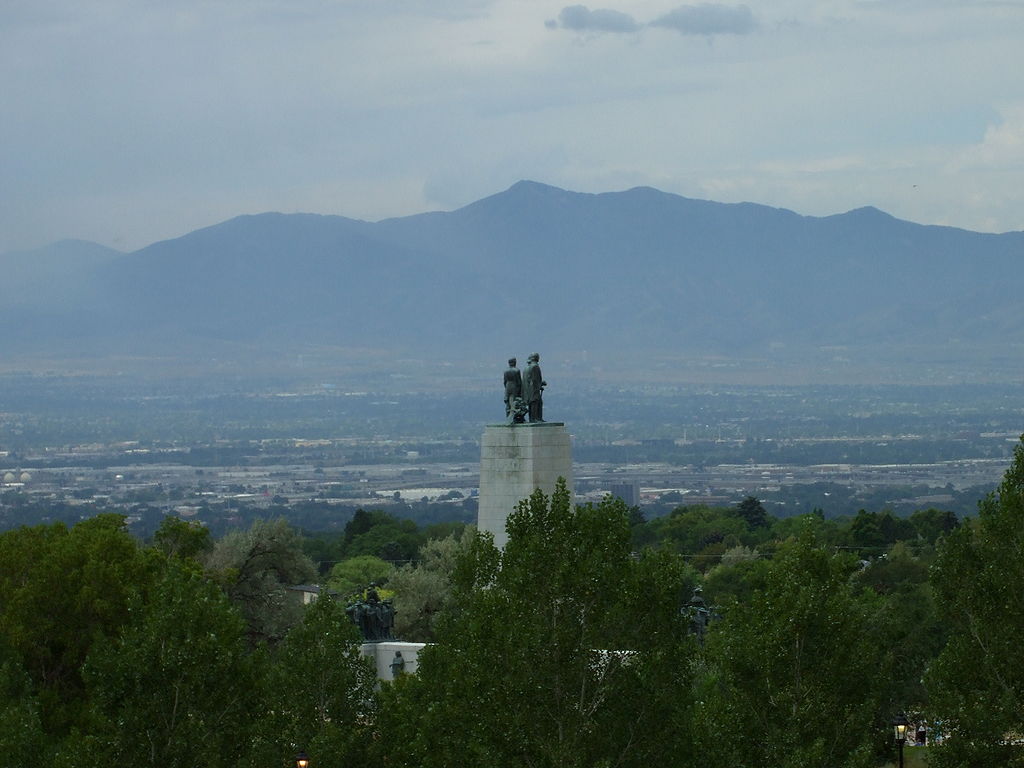 The Utah valley where 148 Mormon pioneers found their promised land after 1,300 miles of walking 4 520This20Is20The20Place20Heritage20Park 1